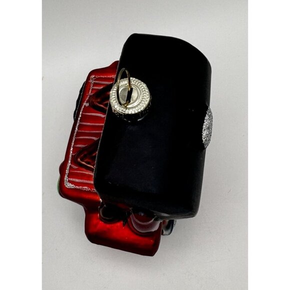 Glass Blown BBQ Grill Christmas Tree Ornament Summer Time Winter Fun - Picture 5 of 6